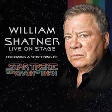 Just announced! William Shatner LIVE