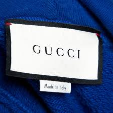 Gucci Royal Blue Cotton Logo Tape Detail Hooded Sweatshirt S Gucci Tlc You can download in.ai,.eps,.cdr,.svg,.png formats. gucci royal blue cotton logo tape