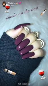 24pcs/boxed purple color round head short press on nails aurora effect wearable fake nail tips full cover acrylic for girls diy. Pinterest Kaliyahparson Purple Nails Glitter Nails Acrylic Purple Acrylic Nails