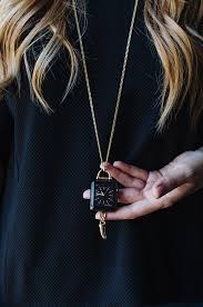 Is This The Coolest Way To Wear An Apple Watch Apple Watch Fashion Apple Watch Necklace Apple Watch Accessories