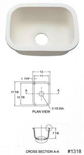 hi macs sinks & bowls custom granite