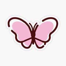 A butterfly, a beautiful winged insect whose larva is a caterpillar. Purple Butterfly Emoji Sticker By T Shirts4you In 2021 Purple Butterfly Emoji Stickers Emoji Design