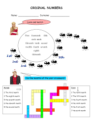 Standard problems to write the ordinal numbers interesting picture puzzles exercises to differentiate ordinal and cardinal numbers cut paste. Ordinal Numbers Worksheet