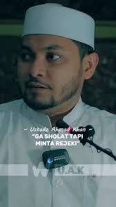 GA SHOLAT TAPI MINTA REJEKI