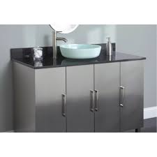 Houseful of handmade has a built a bathroom vanity that is 8 foot long with enough from for two sinks and is mission style with drawers, cabinets, and open storage. Stainless Steel Bathroom Vanity Cabinet At Rs 12000 Unit à¤¬ à¤¥à¤° à¤® à¤µ à¤¨ à¤ à¤ à¤¬ à¤¨ à¤ Touchwood Modular Kitchen And Wardrobes Delhi Id 16524651155