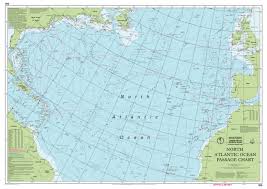 100 North Atlantic Ocean Passage Chart Imray Chart