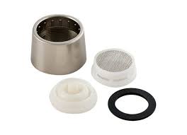 Replacing your sink faucet's aerator, the round piece on the end of the faucet, can save water and money. Faucet Aerator Replacement For American Brass Kitchen Lavatory Faucet