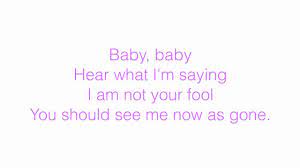 Baby, baby, hear what i'm sayin iam not your fool you should see me now as gone baby, baby you must think i'm crazy i will not come back i fell i have been too wronged don't try to call me,m cause i don't have the time i'll be much mais ouvidas de shanna. How Could You Call Her Baby W Lyrics Shanna Youtube
