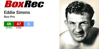 BoxRec: Eddie Simms