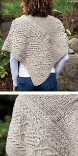 I've seen it made without fringe as well. Elegant Knitted Ponchos Knitting Patterns 1001 Patterns
