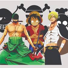 Jadi, kamu bisa mencari gambar yang diinginkan lebih mudah. Poster One Piece Trio Monster Luffy Sanji Zoro Ukuran Kertas A1 Desain Kerajinan Tangan Lainnya Di Carousell