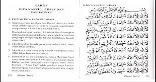 Ratib yang dimaksudkan di sini berasal dari perkataan (rattaba) berarti mengaturkan atau menyusun. Fadhilah Kanzul Arasy