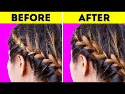 46 Brilliant Hair Hacks Youtube Hair Hacks Peinados Hair Styles Short Hair Styles Easy