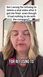 Refusing to Delete a Viral Video: Job Loss Controversy