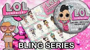 Surprise bling series with lil sister head only, cup and bag. Lol Surprise Bling Series New Lol Dolls L O L Surprise Holiday Dolls Lol Doll Videos L O L Youtube