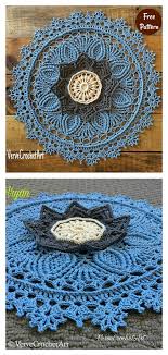 Have you seen anything similar yet? 3d Flower Doily Free Crochet Pattern