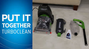 Bissell Turboclean Powerbrush Pet Carpet Cleaner 2085 Manual How To Assemble Your Turboclean Youtube