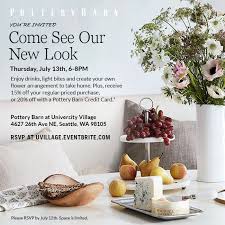 Williams sonoma, pottery barn and west elm credit cardholders are invited to join the key rewards, and will earn either key rewards or credit card rewards on their transaction. Williams Sonoma Inc Pottery Barn Unveils Redesigned Store In Seattle