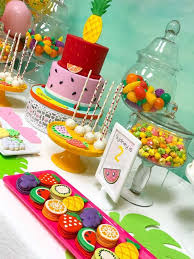 Birthday Activities For Adults Sydney Tutti Fruity Birthday Party Ideas Photo 2 Of 8 Fruit Birthday Party 2nd Birthday Party For Girl Tutti Frutti Birthday Party