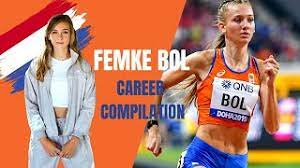 Femke bol is a dutch track and field athlete who specialises in the 400 metres hurdles and 400 metres. Femke Bol Dutch Sprinter One Athlete Compilation Youtube