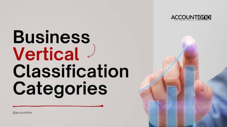 Business Vertical Classification Categories