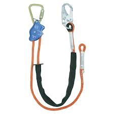 Tower Climber Rope Positioning Lanyard with Aluminum ...