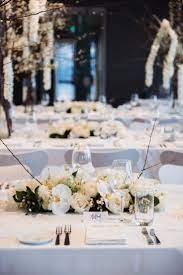 Elegant White Australia Wedding At The Shangri La Hotel Modwedding Cheap Wedding Decorations Rustic Wedding Decor Wedding Centerpieces
