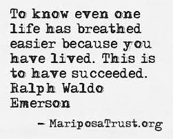 The True Meaning Of Success Kindness Blog You live longer once you realize that any time spent being unhappy is wasted. ruth e.