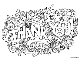 I think your kids are going to love them…. Thank You Very Much Doodle Coloring Pages Printable