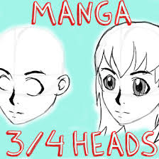 The video focuses on drawing feminine anime face and head, and what i like about this video is that the artist is pretty thorough with mapping a cute easy anime face in real time (how to). How To Draw Manga Anime Heads Faces In 3 4 Three Quarters View How To Draw Step By Step Drawing Tutorials