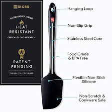 Maybe you would like to learn more about one of these? Di Oro 3 Piece Silicone Spatula Set 315 C Heat Resistant Non Stick Rubber Kitchen Spatulas For Cooking And Baking Award Winning Professional Grade Spatula Set Best Silicone Utensil Set The Batch Lady