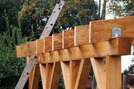 Carport Bauen Sparren Montieren Lust Sparen De