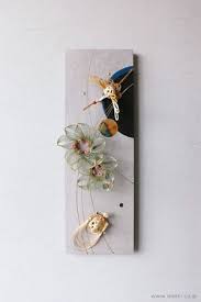 しっとりと落ち着いた雰囲気の結納品リメイクアートパネル 結納品 水引アート 水引 デザイン