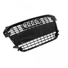 Audi emblem chrome original a3/a4/a6 tuning accessory rings. Kuhlergrill Original Audi A1 8x Schwarz Glanzend Tuning Grill Aufnahmen Frontgrill Klavierlack Ahw Shop Vw Audi Original Ersatzteile Und Zubehor