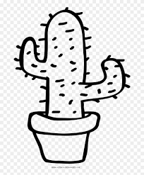 Cactus Coloring Page Kaktus Ausmalbilder Free Transparent Png Clipart Images Download