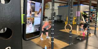crossfit gym offers virtual cles