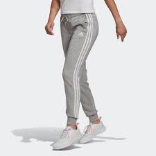 Pantalon de jogging en coton bio,blanc pour femme. Survetements Femme Decathlon