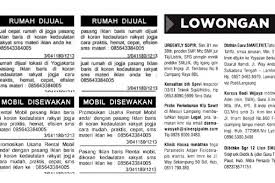 Lamaran yang tidak memenuhi kualifikasi diatas tidak akan diproses. Jual Rumah Iklan Baris Koran Poskota Terbaru Hari Ini