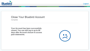 New atm card won't activate! How To Cancel Bluebird Online