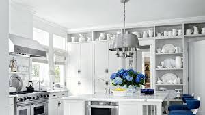 blue and white decor