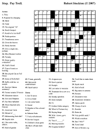 If you are a solver, these techniques can help improve your skills. Easy Printable Crossword Puzzle Printable Boatload Crossword Puzzles Printable Crossword