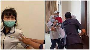 Pelaku yang marah memanggil perawat ke ruangan pasien. Ppciezf8hlc8om