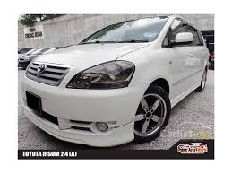 Maybe you would like to learn more about one of these? Toyota Ipsum 2002 240 2 4 In Selangor Automatic Mpv White For Rm 27 500 5020696 Carlist My