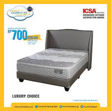 Harga spring bed romance feelings plush top 120 x 200 marttress only. Berikut Adalah Digital Katalog Comforta Spring Bed Facebook