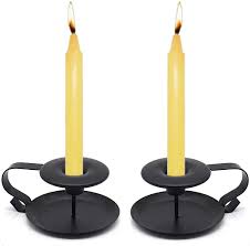 Check spelling or type a new query. Buy Ptinbg Retro Wrought Iron Candle Holders Wrought Iron Taper Candle Holder Simple Candlestick Holders For Christmas Decorations 2 Black Online In Indonesia B08jpz6crs