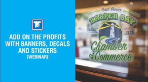 Our sales consultants work with government agencies so they can procure vinyl banners, bumper stickers, car magnet signs, yard signs and more. Add On The Profits With Banners Decals And Stickers Webinar Youtube