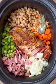 How do you make ham and bean soup thicker? Slow Cooker Ham And Bean Soup Recipe Dinner Then Dessert