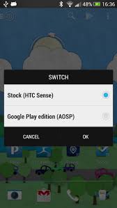 For The Htc One Is Working On A 1 Click Switch Between Htc Sense And The Android Version Of Google Play Edition But The 1 Click Switch Htc One Htc Google Play