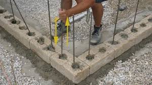Gartenmauer Selber Bauen Das Errichten Einer Betonsteinmauer Anleitung Tipps Vom Maurer Maurern Diybook At Gartenmauer Selber Bauen Gartenmauer Betonblock Garten