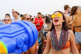 While partying, drinking, and taking drugs, they are arrested, only to be bailed out by a drug and arms dealer. Wild College Students On Spring Break Descend Upon South Padre Texas Daily Mail Online